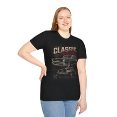 Classic American Car T‑Shirt — Vintage 'Classic American' Retro Auto Graphic Tee