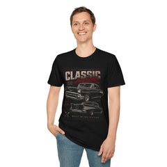 Classic American Car T‑Shirt — Vintage 'Classic American' Retro Auto Graphic Tee