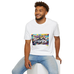 Lets Go! Graphic T-Shirt — Retro Racing Pop Art Tee